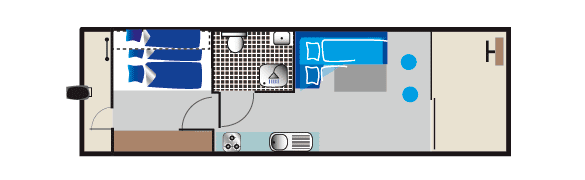 Houseboat Febbomobil 990 floor plan Houseboat Febbomobil 990 floor plan